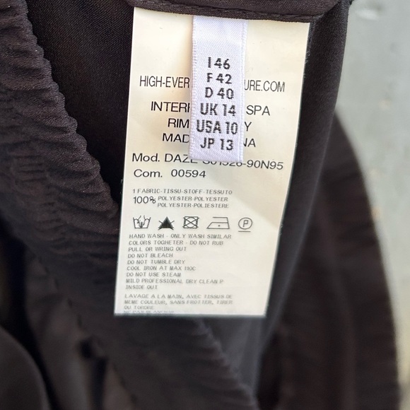 High Everyday Couture black Cargo Pants, size 10 - Picture 10 of 11